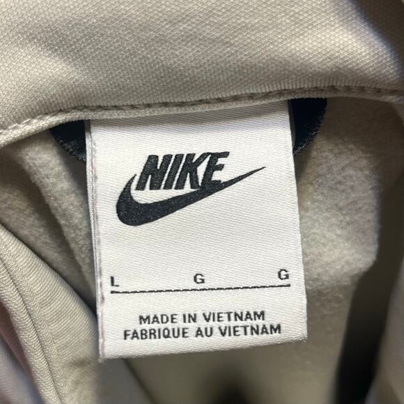 Nike Tracksuit Unisex Kids Black White Sportswear Zip Jacket & Pants Set Size Lg - Picture 4 of 8